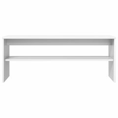 vidaXL TV Cabinet 100 x 30 x 40 cm White Engineered Wood 5
