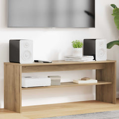 vidaXL TV Cabinet 100 x 30 x 40 cm Artisan Oak Engineered Wood 1