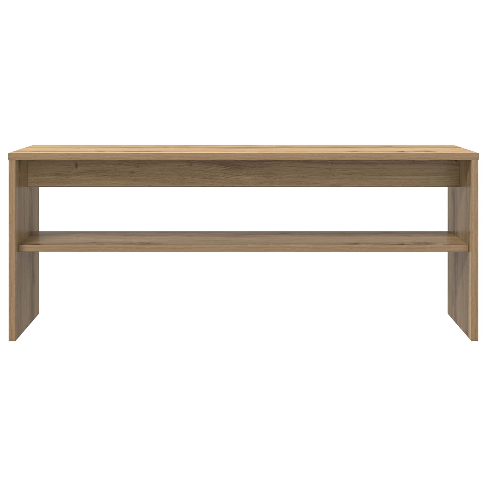 vidaXL TV Cabinet 100 x 30 x 40 cm Artisan Oak Engineered Wood 5