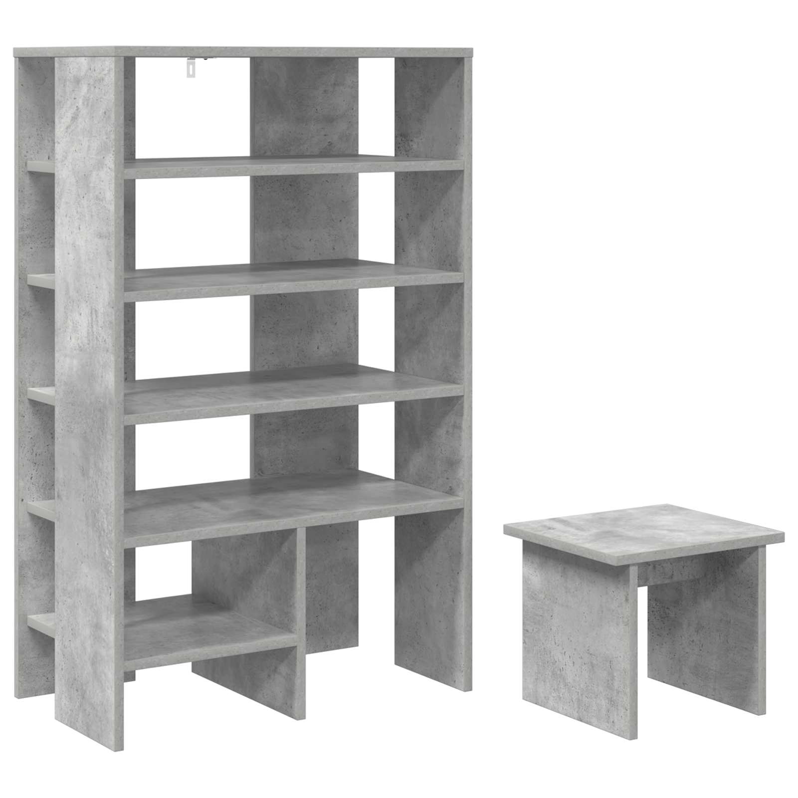 vidaXL Shoe Cabinet 2 pcs 62 x 35 x 100 cm Engineered Wood 2