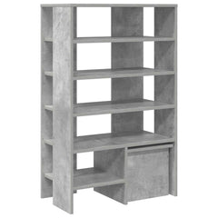 vidaXL Shoe Cabinet 2 pcs 62 x 35 x 100 cm Engineered Wood 5