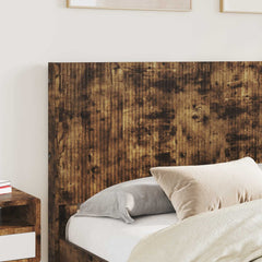 Bed Frame Storage Headboard Length Smoked Oak