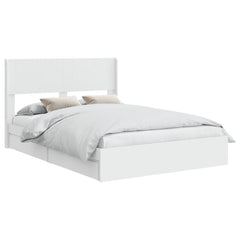 Bed Frame Storage Headboard Length White
