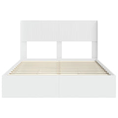 Bed Frame Storage Headboard Length White