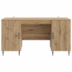 Desk 142.5 x 50 x 75 cm Engineered Wood Artisan oak