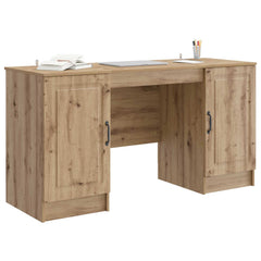 Desk 142.5 x 50 x 75 cm Engineered Wood Artisan oak