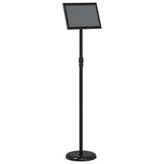 vidaXL Trade Show Displays Black 25 x 25 x 125 cm Aluminum 5