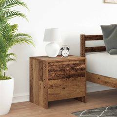 vidaXL Bedside Cabinet Old Wood 45 x 34 x 44.5 cm Engineered Wood 1