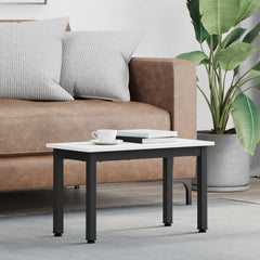 vidaXL Coffee Table White 60 x 30 x 36 cm Solid Pine Wood 1