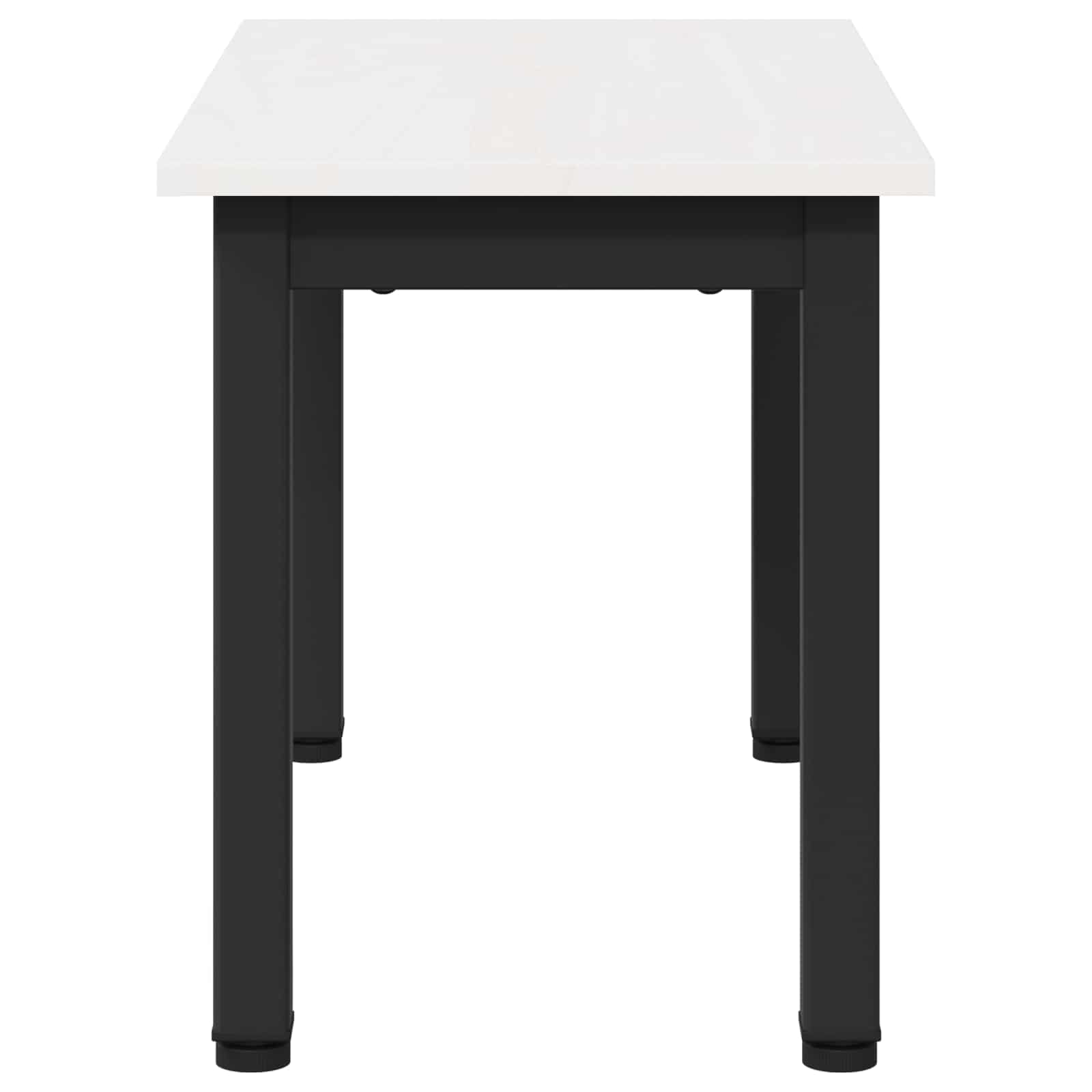 vidaXL Coffee Table White 60 x 30 x 36 cm Solid Pine Wood 6