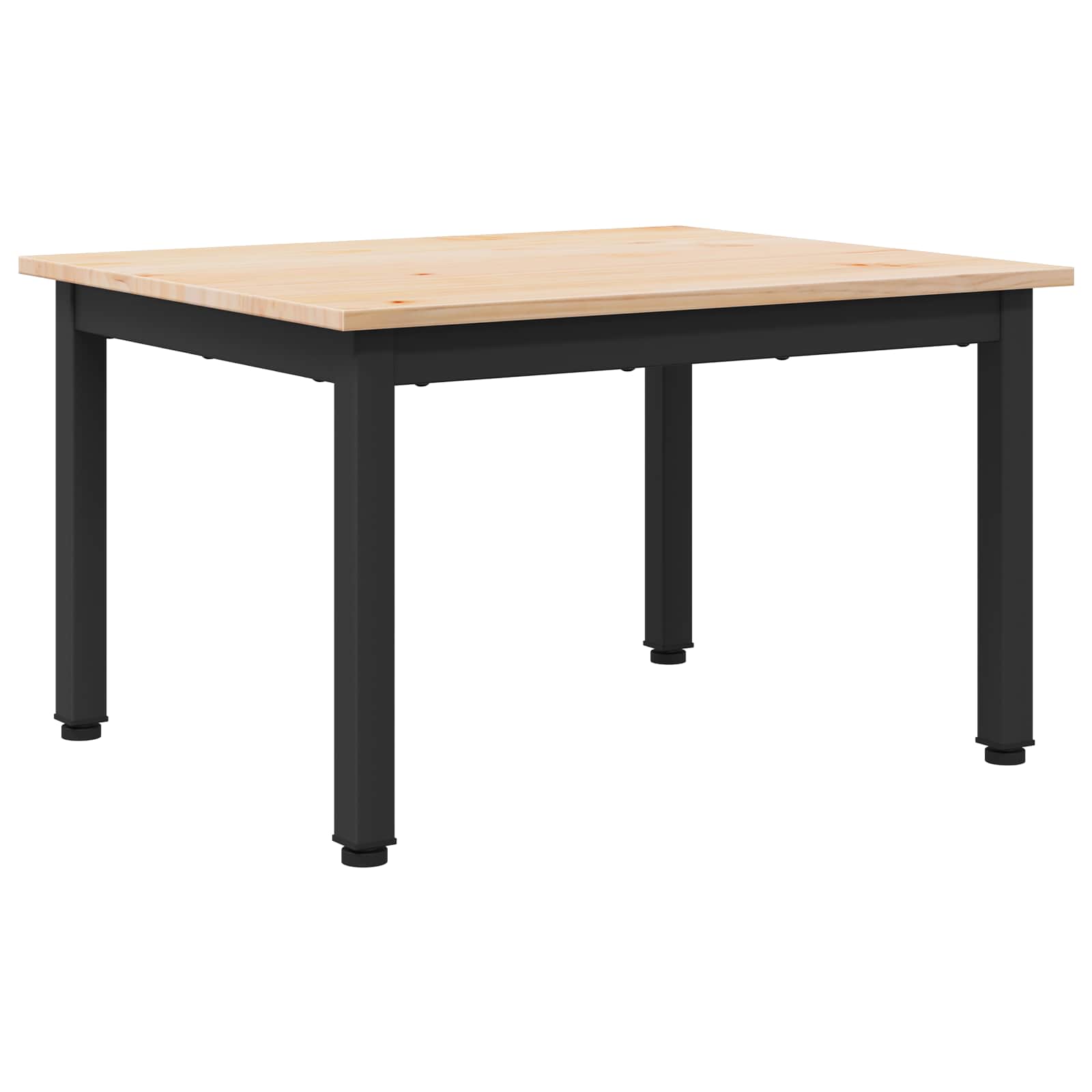 vidaXL Coffee Table Natural 60 x 50 x 36 cm Solid Pine Wood 2
