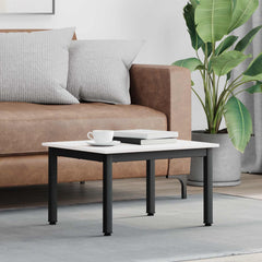 vidaXL Coffee Table White 60 x 50 x 36 cm Solid Pine Wood 1