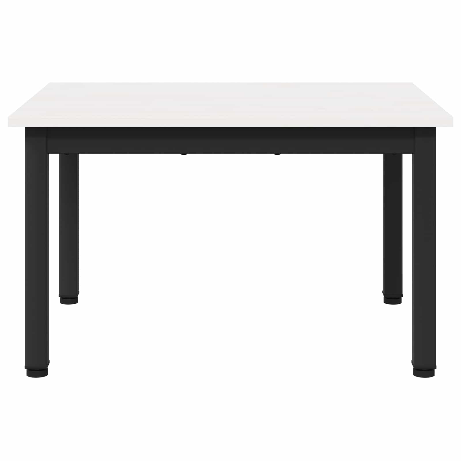 vidaXL Coffee Table White 60 x 50 x 36 cm Solid Pine Wood 5