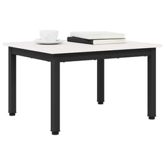 vidaXL Coffee Table White 60 x 50 x 36 cm Solid Pine Wood 3