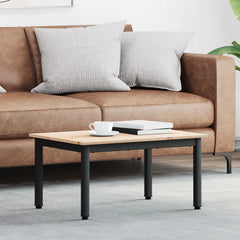 vidaXL Coffee Table Natural 70 x 50 x 36 cm Solid Pine Wood 1