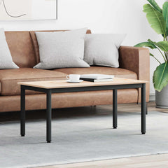 vidaXL Coffee Table Solid Pine Wood Natural