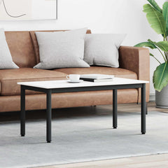 vidaXL Coffee Table Solid Pine Wood White
