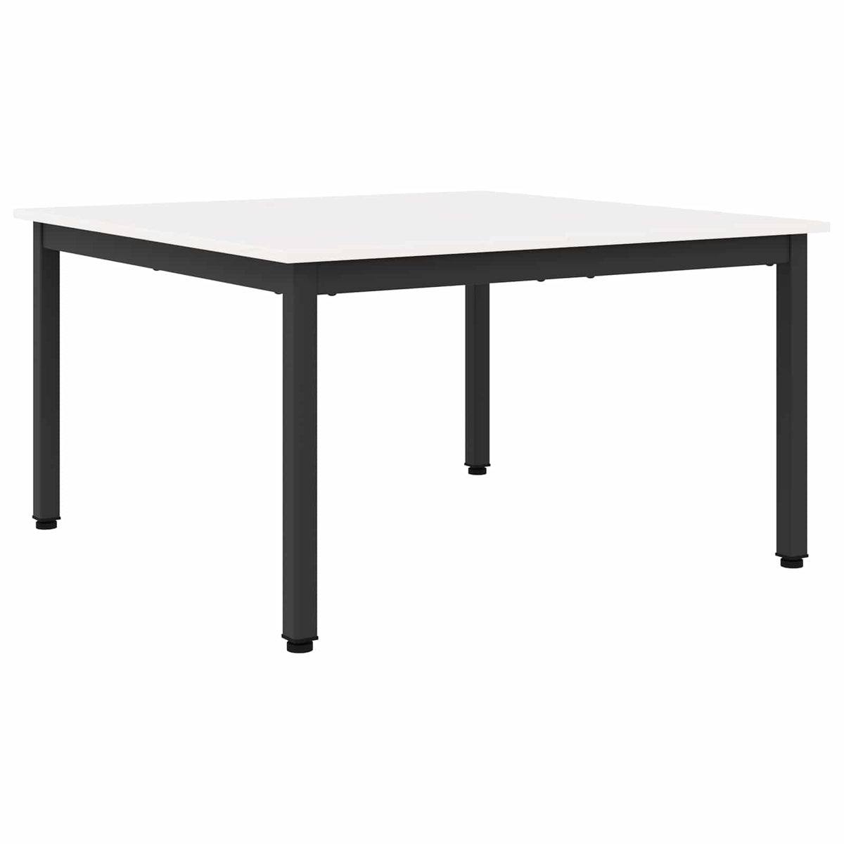 Coffee Table Solid Pine Wood White 80 cm 45 cm 80 cm