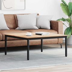 vidaXL Coffee Table Solid Pine Wood Natural