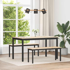 Bench Solid Pine Wood Natural 110 x 35 x 45 cm