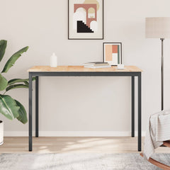 vidaXL Bar Table 150 x 80 x 105 cm Solid Pine Wood Natural Rectangular 4