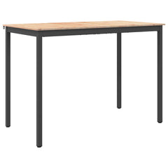 vidaXL Bar Table 150 x 80 x 105 cm Solid Pine Wood Natural Rectangular 2