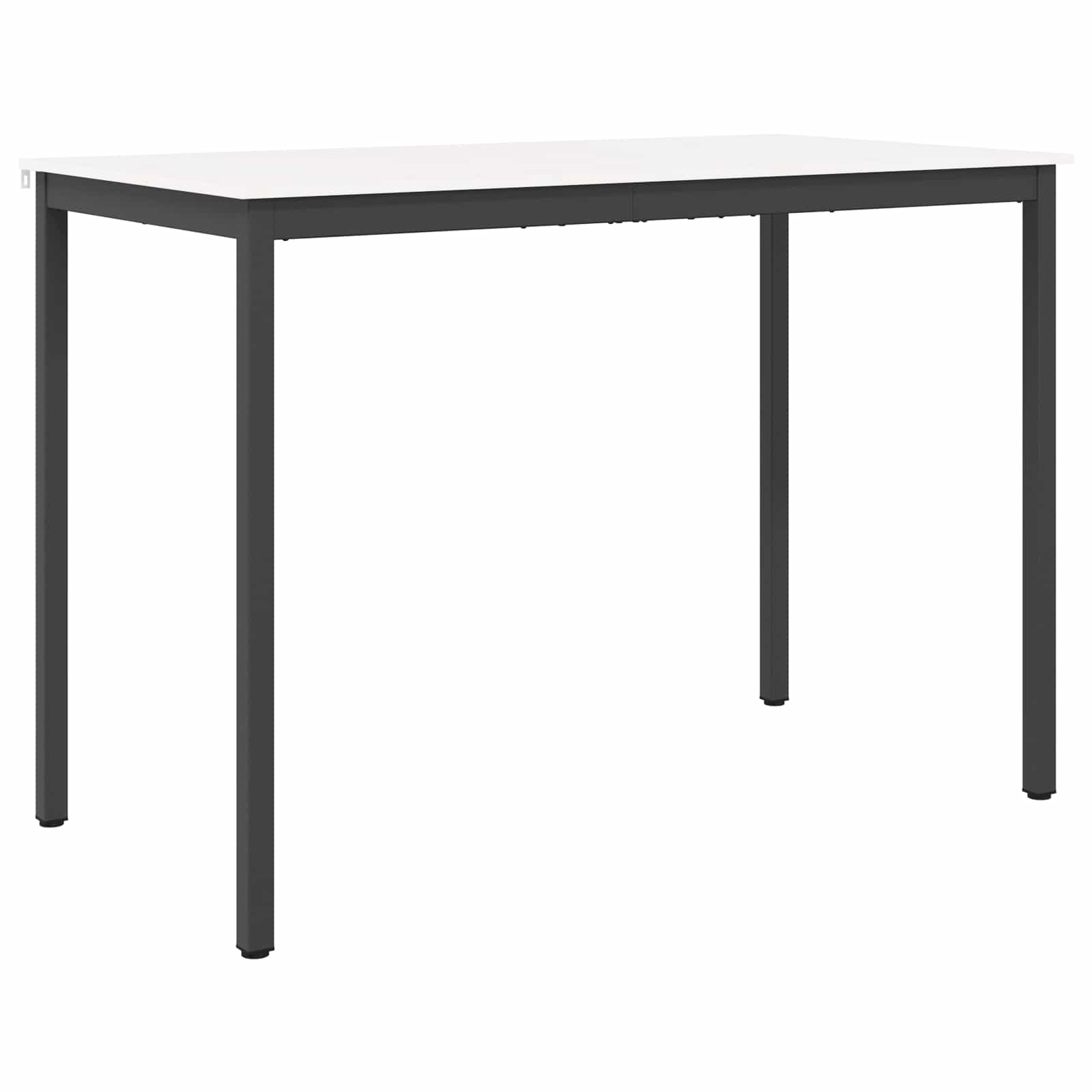 vidaXL Bar Table White 150 x 80 x 105 cm Solid Pine Wood 2