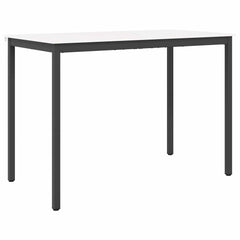 vidaXL Bar Table White 150 x 80 x 105 cm Solid Pine Wood 2