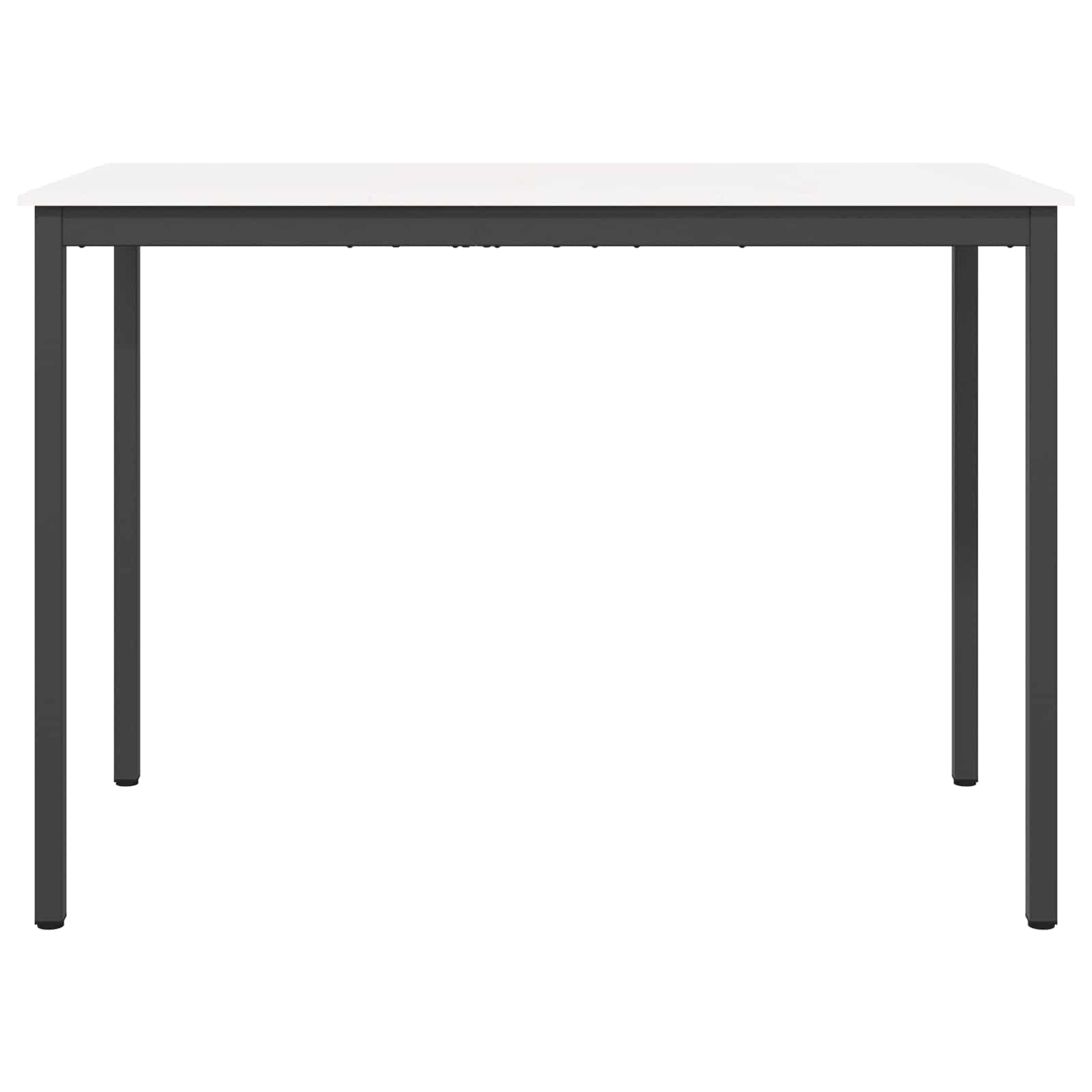 vidaXL Bar Table White 150 x 80 x 105 cm Solid Pine Wood 5