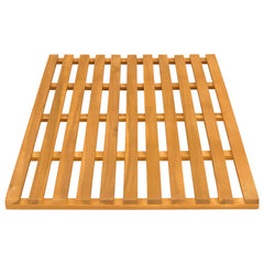 vidaXL Bath Mat Natural 100 x 53 cm Solid Acacia Wood 5