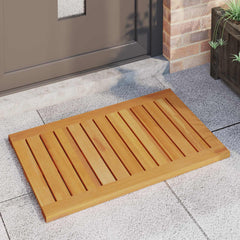 vidaXL Bath Mat Natural 80 x 50 cm Solid Acacia Wood 3