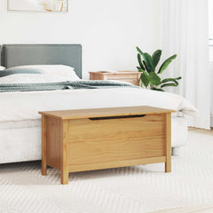 Storage Box HILL 90 x 40 x 45 cm Honey brown