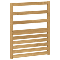 vidaXL Armrests Module 2 pcs White 59 x 4 x 73 cm Solid Acacia Wood 4