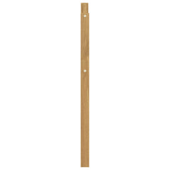 vidaXL Armrests Module 2 pcs White 59 x 4 x 73 cm Solid Acacia Wood 6