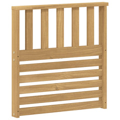 vidaXL Armrests Module 2 pcs White 60 x 6 x 61 cm Solid Acacia Wood 4