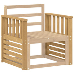 vidaXL Armrests Module 2 pcs White 60 x 6 x 61 cm Solid Acacia Wood 3