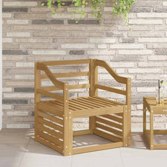 vidaXL Armrests Module 2 pcs White 59 x 4 x 73 cm Solid Acacia Wood 1