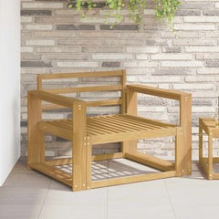 vidaXL Armrests Module 2 pcs White 78.5 x 10 x 61 cm Solid Acacia Wood 1