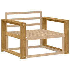 vidaXL Armrests Module 2 pcs White 78.5 x 10 x 61 cm Solid Acacia Wood 3