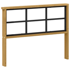 vidaXL Armrests Module 2 pcs White 80 x 6 x 61 cm Solid Acacia Wood 4