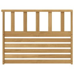 vidaXL Armrests Module 2 pcs White 80 x 6 x 61 cm Solid Acacia Wood 5