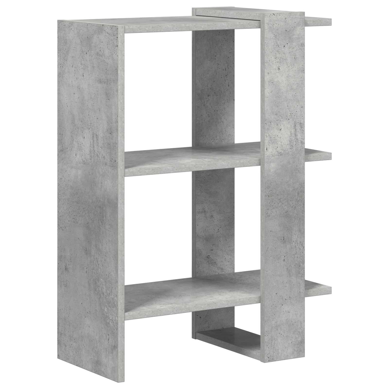 vidaXL Bookshelf 2-Tier 52 x 25 x 71.5 cm Engineered Wood 2