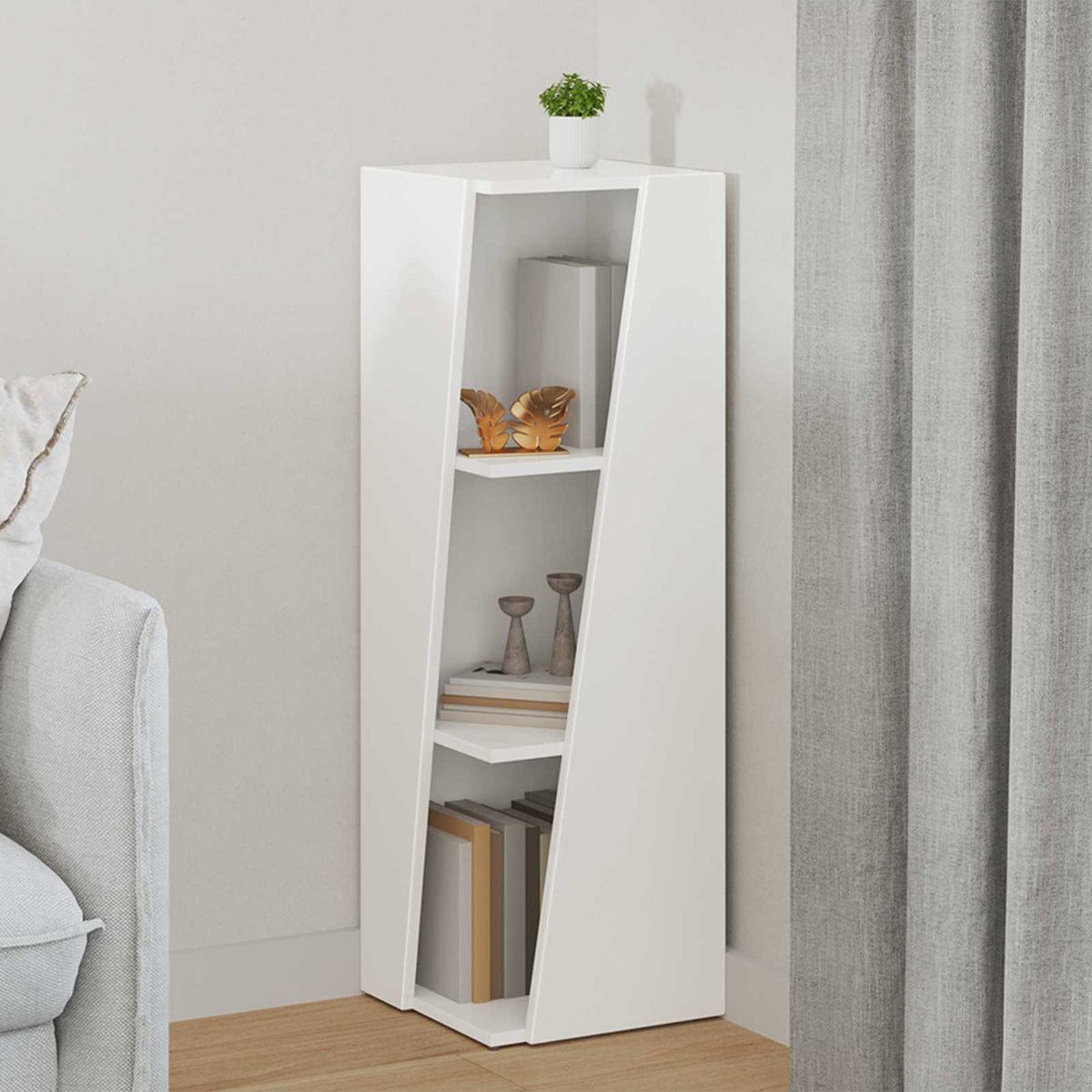 vidaXL Side Shelf 33 x 32 x Engineered Wood