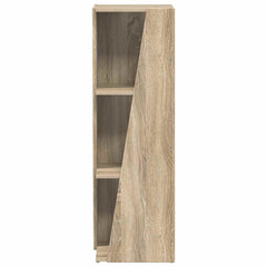 vidaXL Side Shelf 33 x 32 x 100.5 cm Engineered Wood Sonoma Oak 5