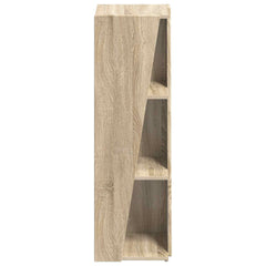 vidaXL Side Shelf 33 x 32 x 100.5 cm Engineered Wood Sonoma Oak 6