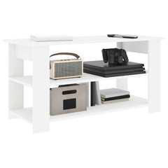 vidaXL TV stand White 100 x 40 x 50 cm 3