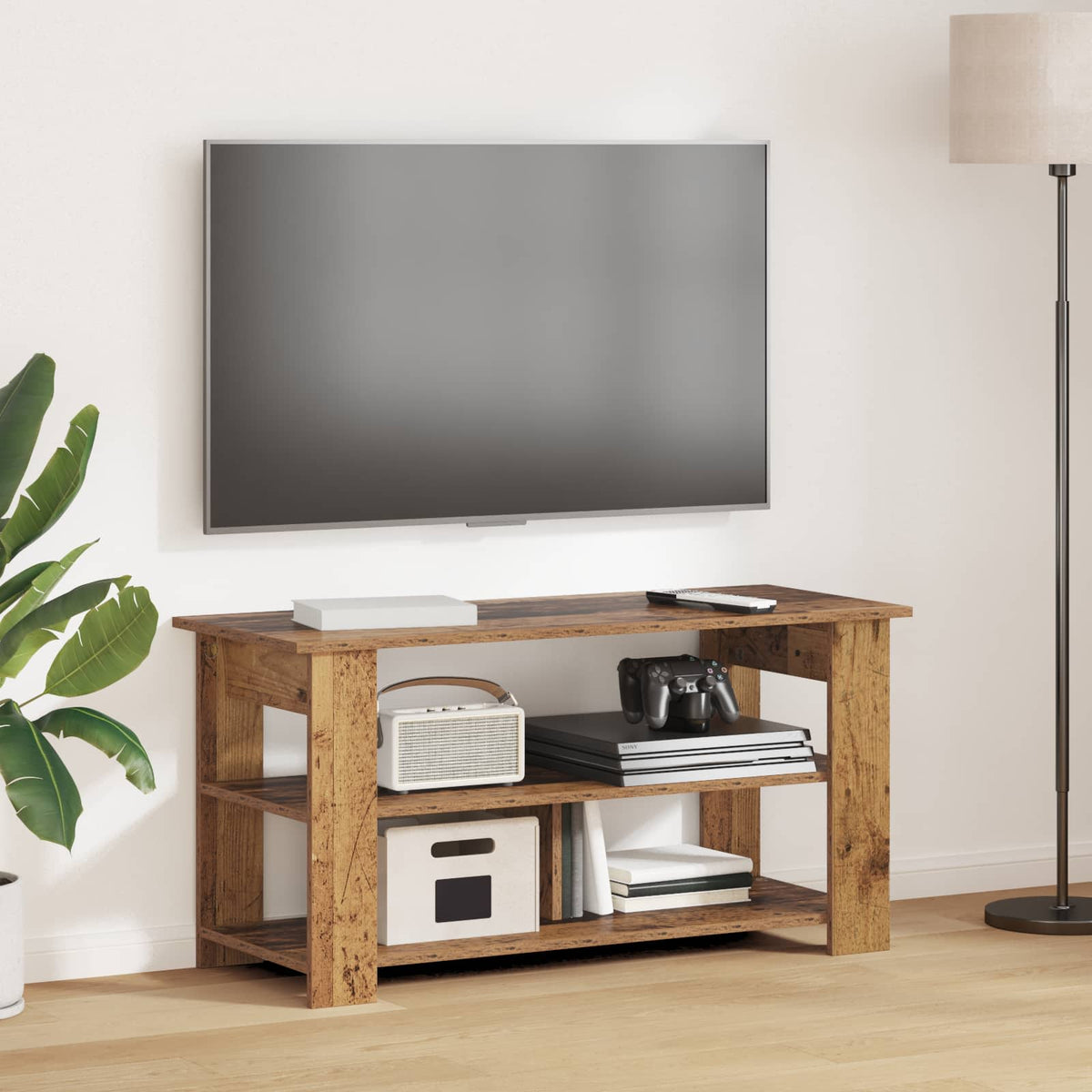 TV stand 100 x 40 x 50 cm Old wood