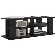 vidaXL TV stand Black Oak 96 x 35 x 33.5 cm 3