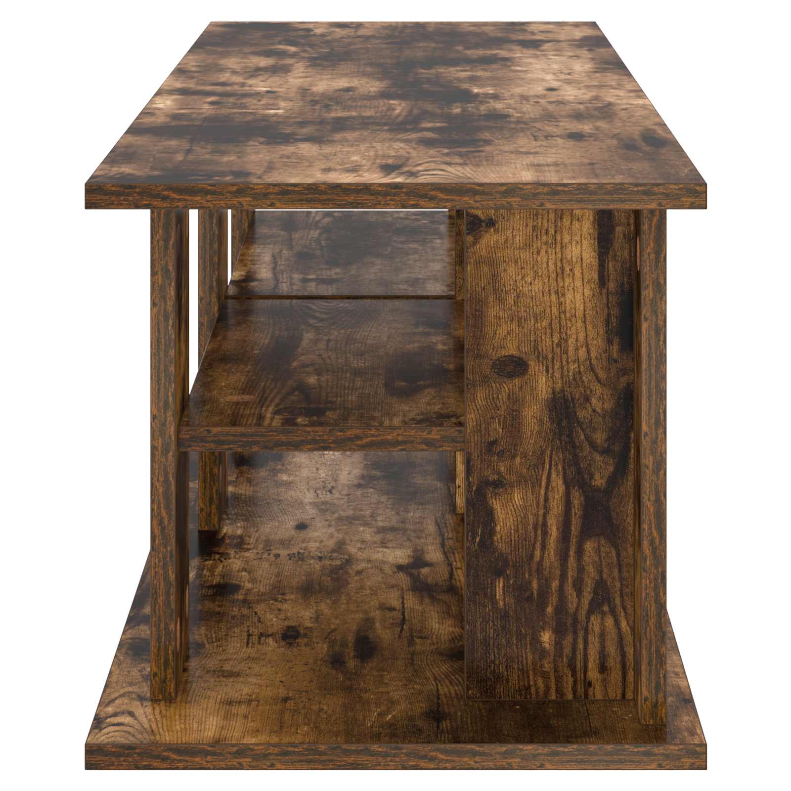 vidaXL TV stand Smoked Oak 96 x 35 x 33.5 cm 6