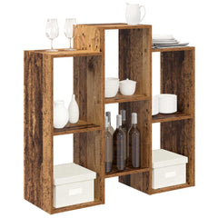 vidaXL Sideboard Old Wood 90 x 30 x 90 cm 3